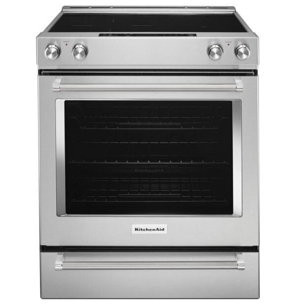 KSEB900ESS Estufa Eléctrica Kitchenaid 30" 5E Acero Inoxidable