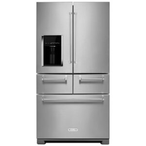 KRMF706ESS Refrigerador Multidoor Kitchenaid 25.8' Acero Inoxidable