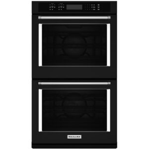 KODE500EBS Horno Doble Eléctrico Kitchenaid 30" Acero Negro