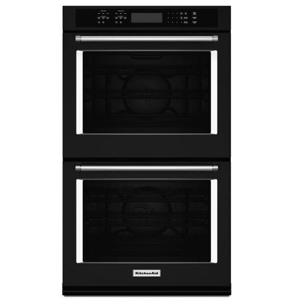 KODE500EBS Horno Doble Eléctrico Kitchenaid 30" Acero Negro