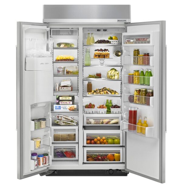 KBSD602ESS Refrigerador Empotrable Kitchenaid 42" Acero Inoxidable