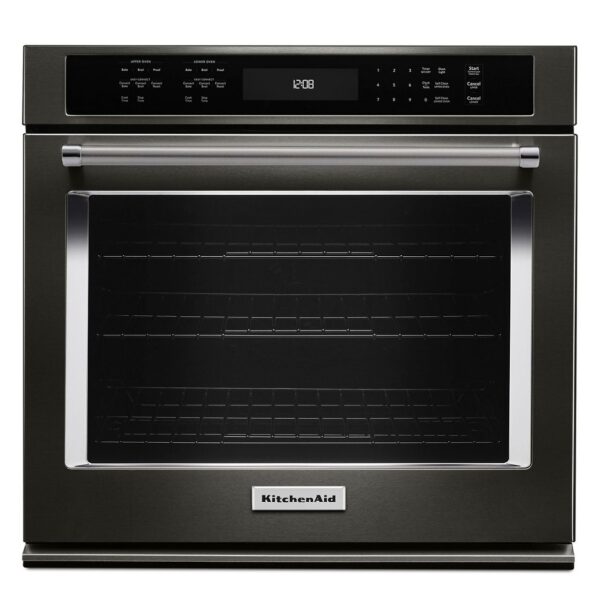 KOSE500EBS Horno Eléctrico Kitchenaid 30" Convección. Acero Negro