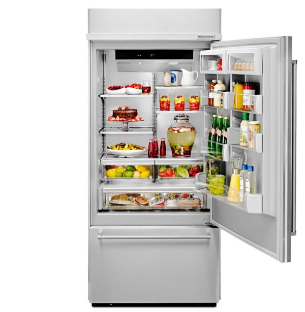 KBBR306ESS Refrigerador Empotrable Kitchenaid 36" Acero Inoxidable