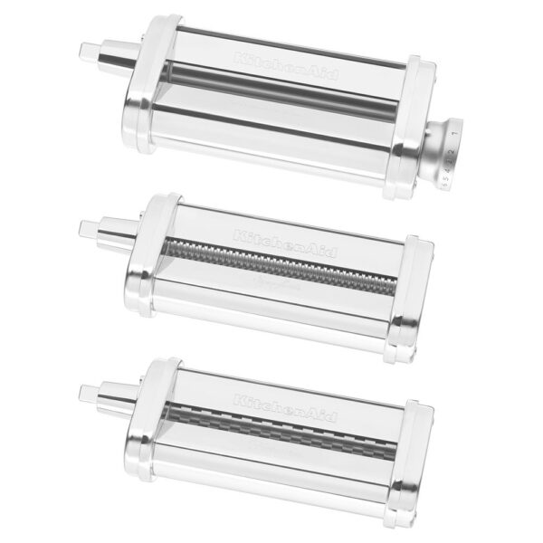 KSMPRA Aditamento Kit de 3 Cortadores de Pasta Kitchenaid Acero Inoxidable