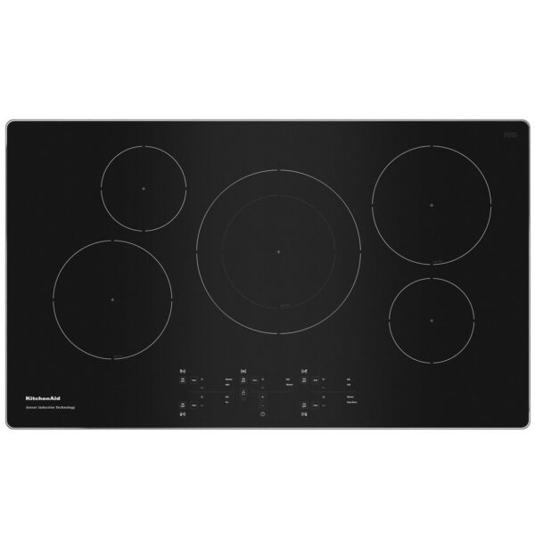 KCIG556JSS Parrilla de Inducción Kitchenaid 36" Vitrocerámica