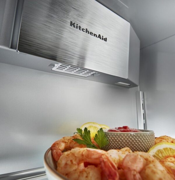 KBSD708MSS Refrigerador Empotrable Kitchenaid 48" Con Despachador Acero Inoxidable