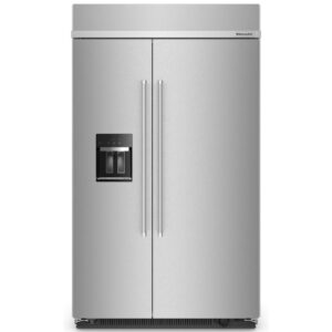 KBSD708MSS Refrigerador Empotrable Kitchenaid 48" Con Despachador Acero Inoxidable