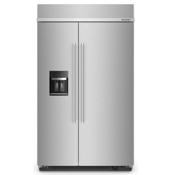 KBSD708MSS Refrigerador Empotrable Kitchenaid 48" Con Despachador Acero Inoxidable