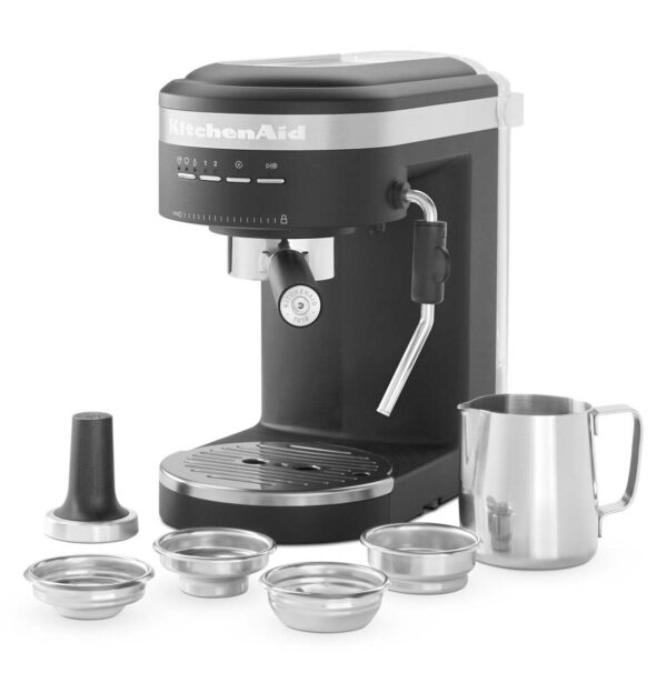 KES6403BM Cafetera Espresso Semiautomática Kitchenaid Black Mate