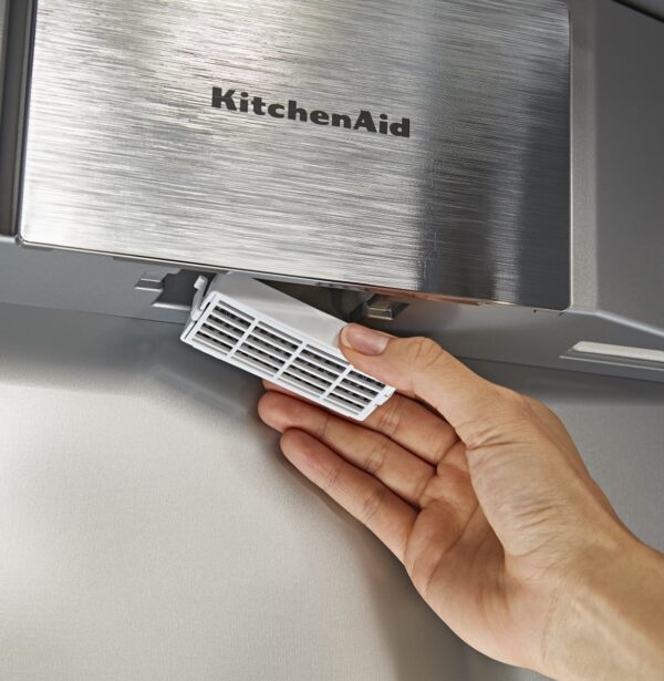 KBSD702MPS Refrigerador Empotrable Kitchenaid 42" Con Despachador Acero Inoxidable Print Shield