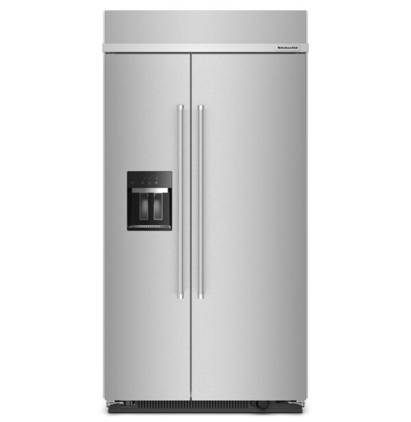 KBSD702MPS Refrigerador Empotrable Kitchenaid 42" Con Despachador Acero Inoxidable Print Shield