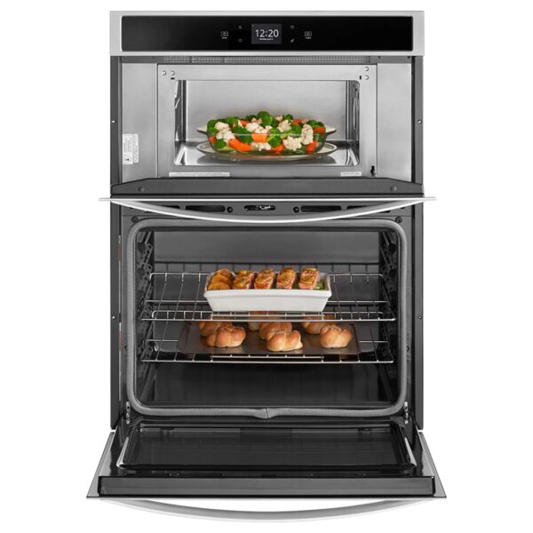 WOC54EC0HS Horno Eléctrico Whirlpool Combo 30" Acero inoxidable