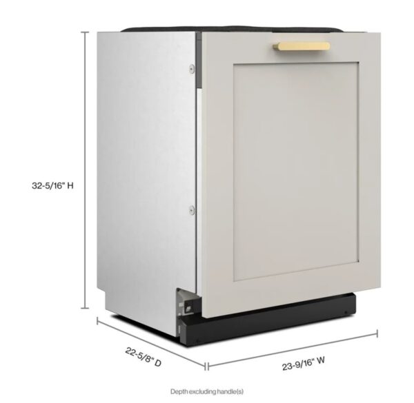 KDTF324PPA Lavavajillas Panelable KitchenAid Acero