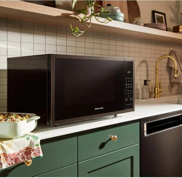 KMCS122RBS Microondas 1.6 P3 KitchenAid Acero Negro - Image 2